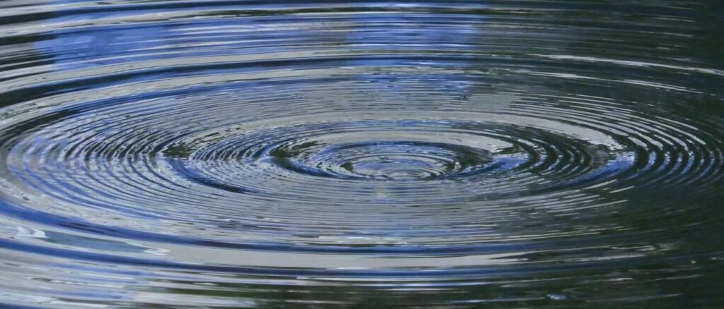 Vibration of water